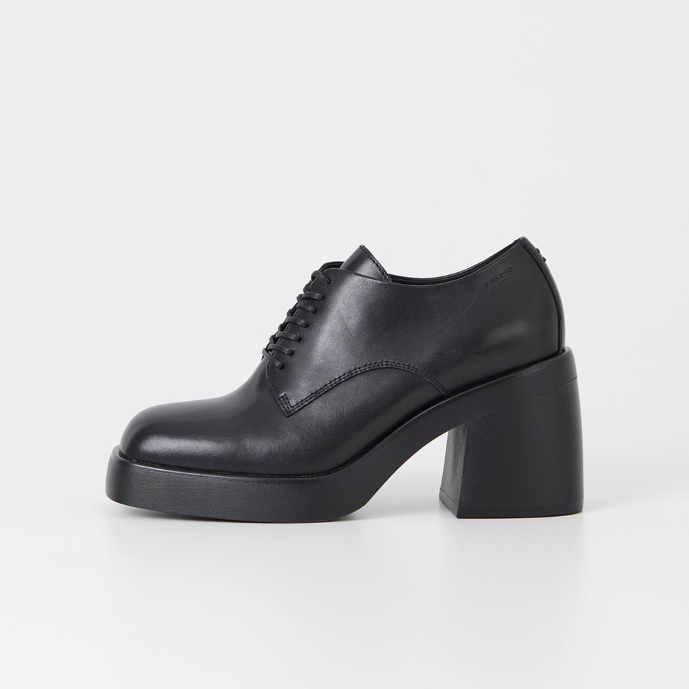 NIB Vagabond Brooke Lace Up Platform Ankle Boot Loafer